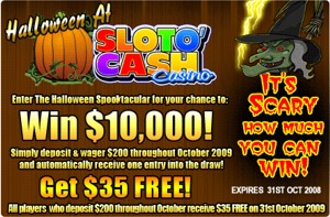 Slotocash halloween