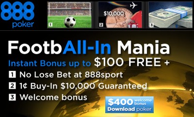 888poker FootbAll In Mania