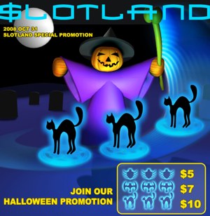 Slotland Halloween Promotion