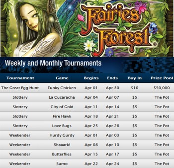 fairies forest april tournaments eh