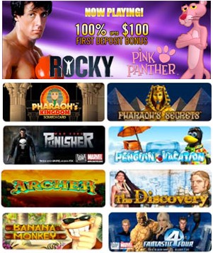 omni casino rocky pink panther new games