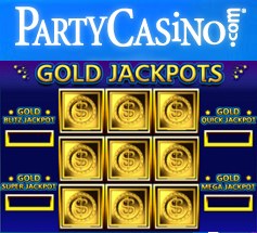party casino gold jackpots