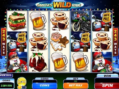 santas wild ride slot