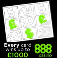 scratch card 888 casino