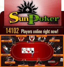 sun poker table