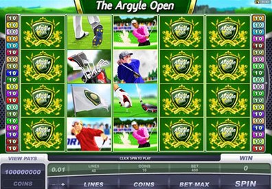 the argyle open slot